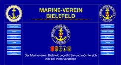 Desktop Screenshot of marineverein-bielefeld.de